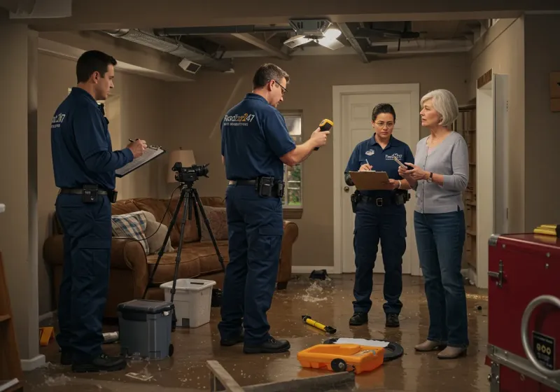 Water Damage Assessment and Insurance Documentation process in Southern Shops, SC