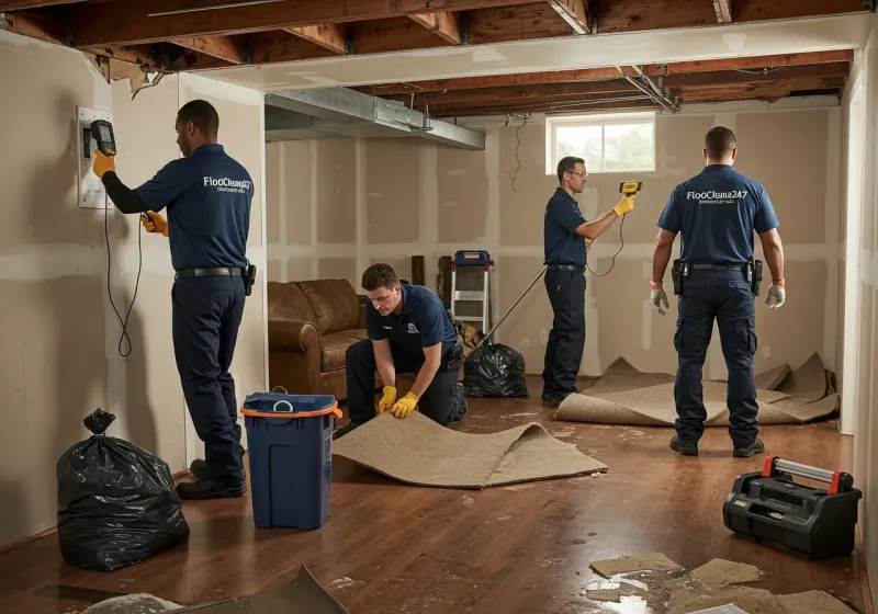 Flood DamageMaterial Assessment and Debris Removal process in Southern Shops, SC