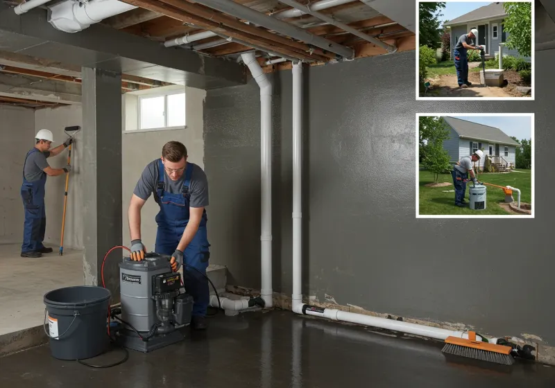 Basement Waterproofing and Flood Prevention process in Southern Shops, SC